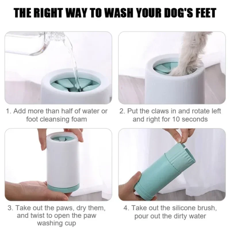 Manual Paw Cleaner Cup