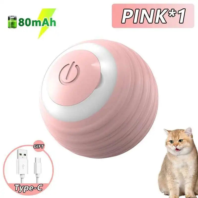 USB Automatic Bouncing Rolling Toy Ball