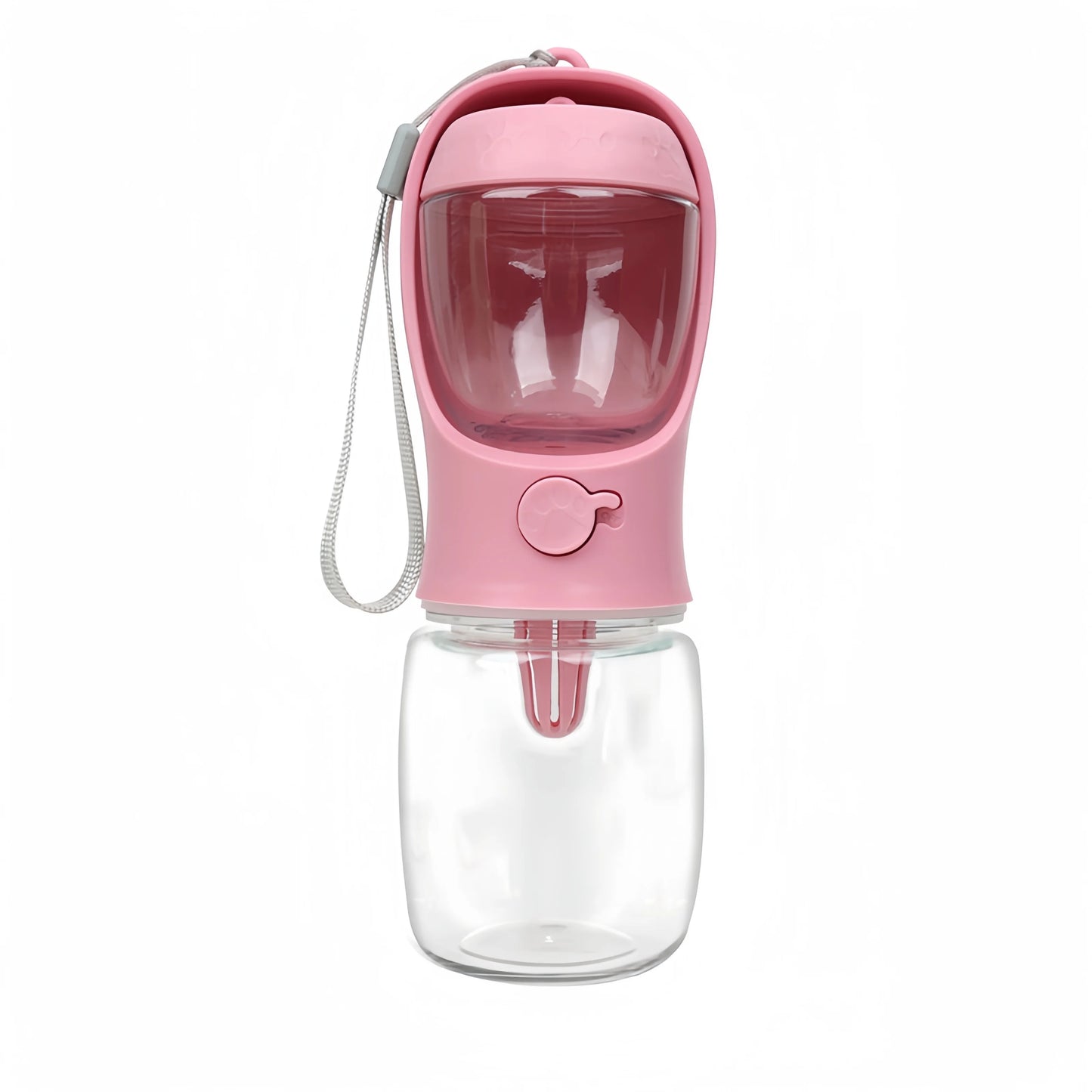 2 in 1 Portable Water Bottle with Food Storage - Ideal for Outdoor Travel and Pet Supplies