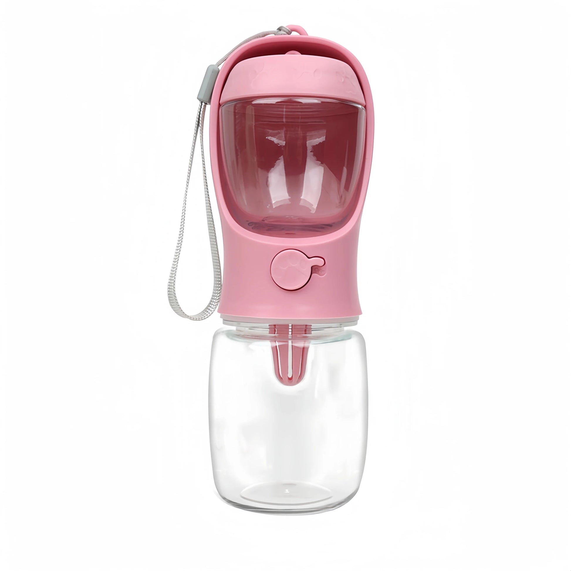 2 in 1 Portable Water Bottle with Food Storage - Ideal for Outdoor Travel and Pet Supplies
