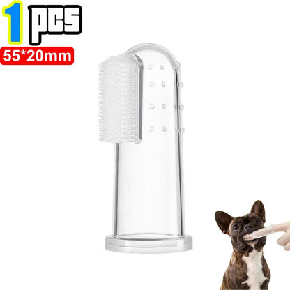 Silicone Soft Pet Finger Toothbrush